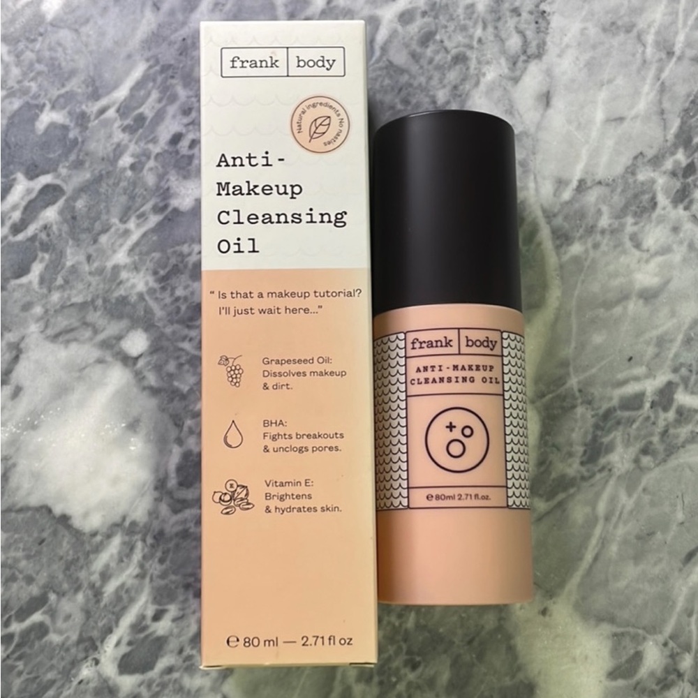 New Frank Body Anti-Makeup Cleansing Gel